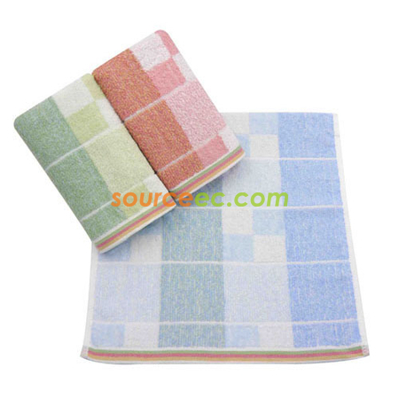 方格毛巾（6 PCS）