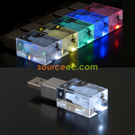 水晶USB隨身碟