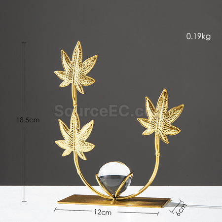 北歐植物鐵藝擺件