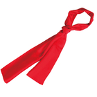 紅斜紋真絲圍巾