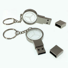 匙圈水晶金屬USB隨身碟