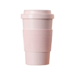 PLA環保帶蓋420ML咖啡杯